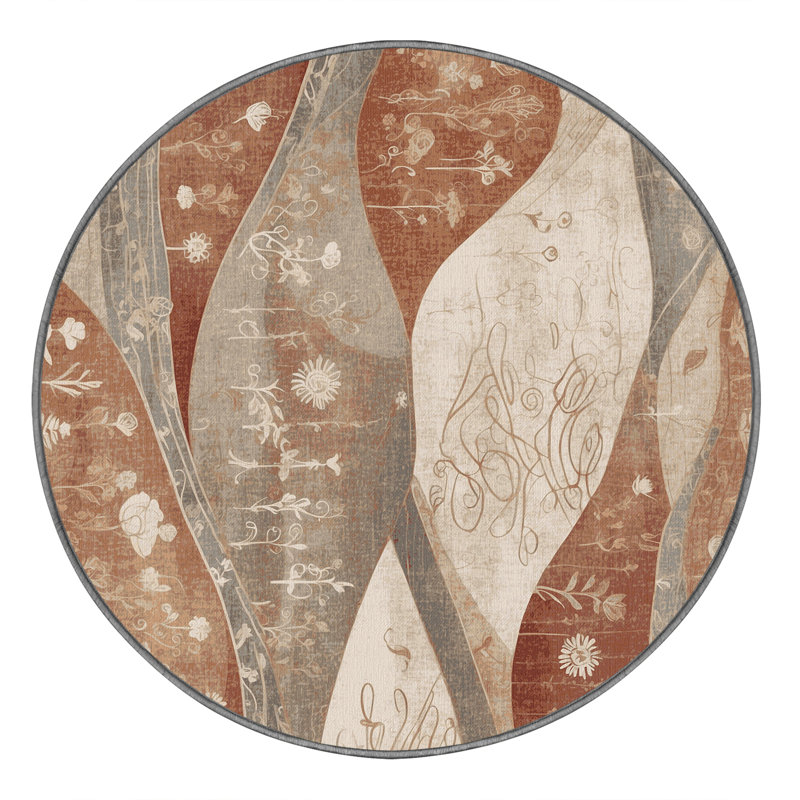 Meadow Mirage Rug, Round 6'