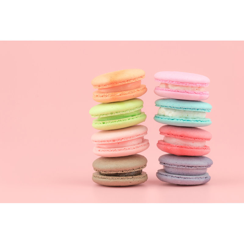 Macaroons Cake by Visit Roemvanitch - Wrapped Canvas Print, 61cm H x 91cm W x 3.8cm D