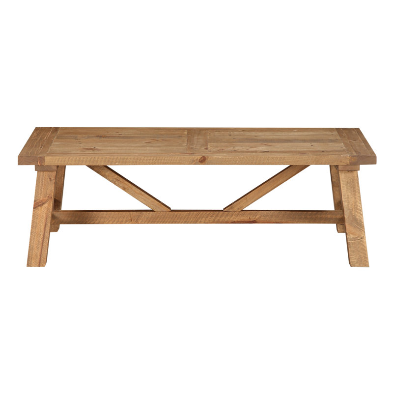 Solid Wood Four Leg Coffee Table