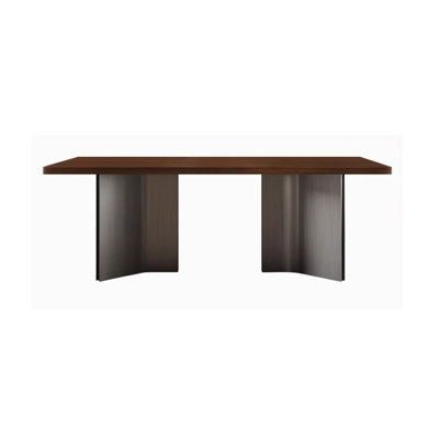 Simple Modern Vintage Dining Table Rectangular Dining Table