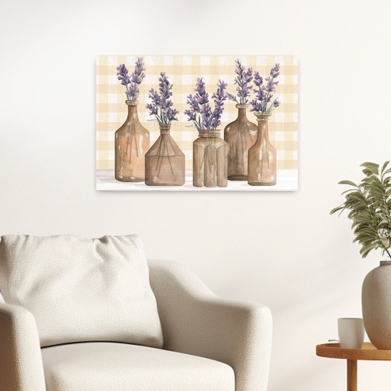 Art de lavande Honeybloom I Lavender, H 16 po x l 24 po