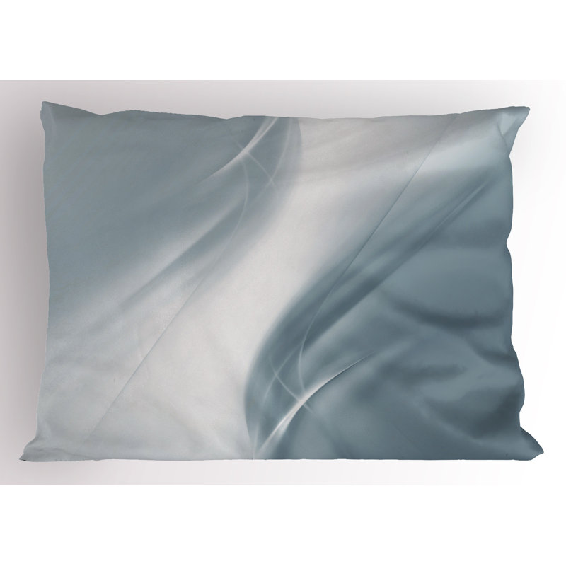 Ambesonne Grey Pillow Sham 2 13556, 20"H x 30"W