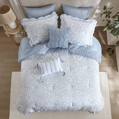 Ensemble d'édredon 5 pièces Darcy Blue
