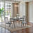 45.5" Retro Wooden Dining Table for 4, Solid Wood Legs, Easy Assembly, Kitchen, Living Room, Restaurant (Chairs Not Included)-26618737