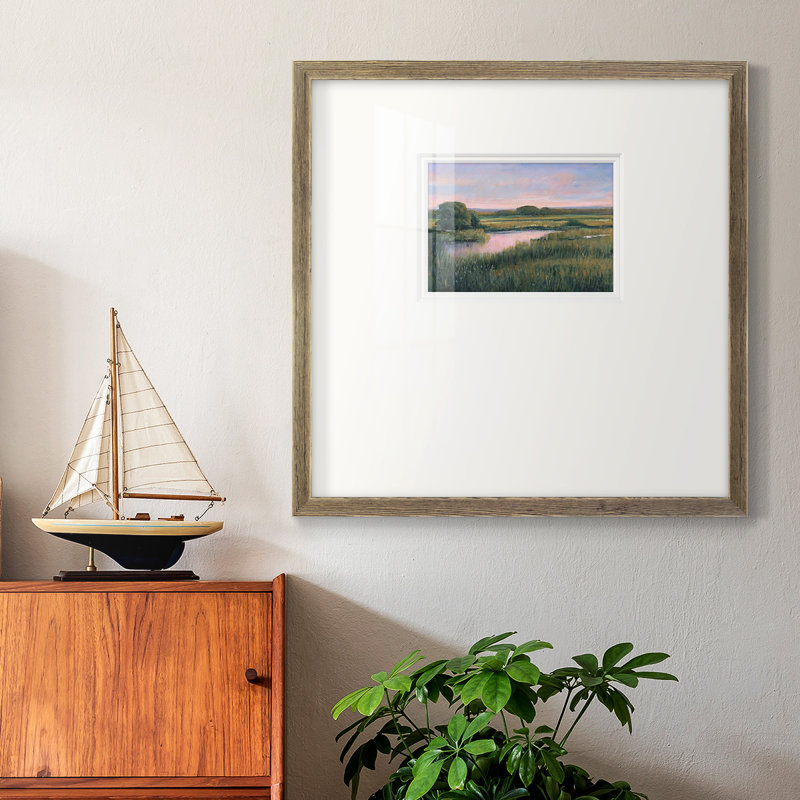 «Spring Marsh Ipremium», reproduction encadrée, H 17 po x l 17 po x P 1,25 po
