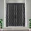 Security Black Metal Gate-86916089
