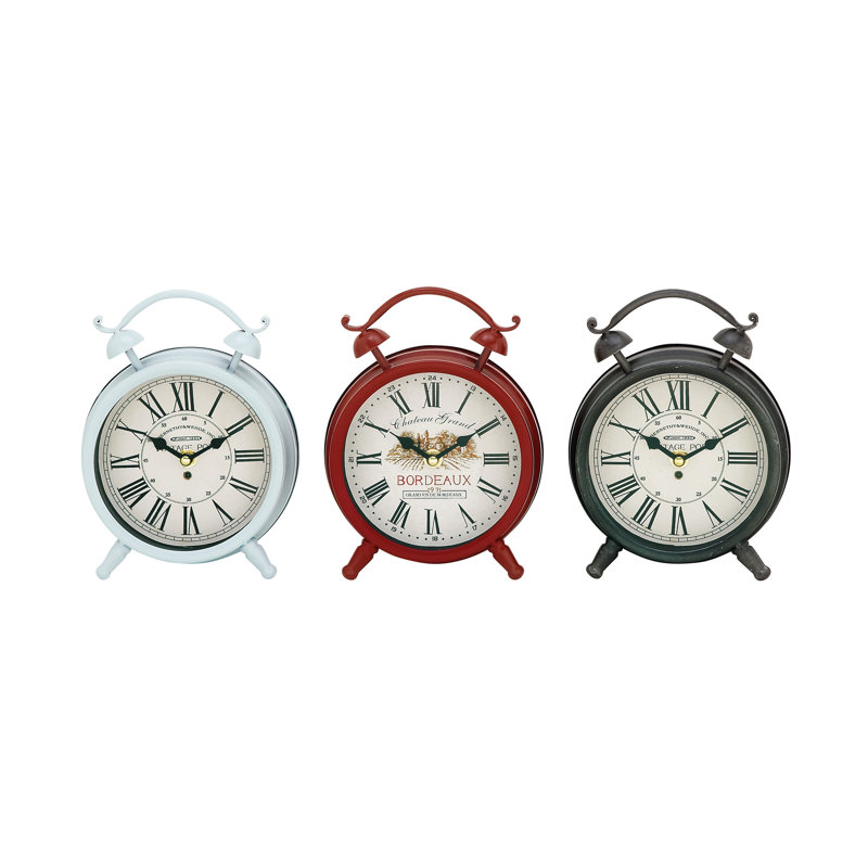 Analog Quartz movement / Crystal Tabletop Clock