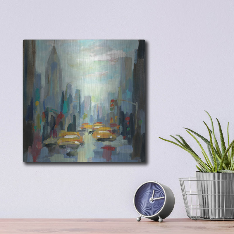 «Manhattan Sketches I» par Silvia Vassileva, H 12 po x l 12 po