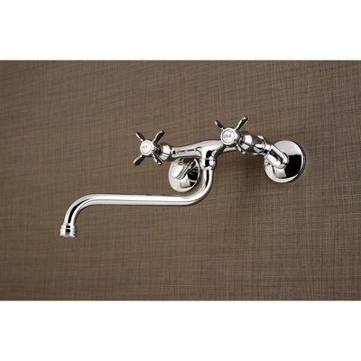 Robinet de salle de bain mural 2 trous Kingston Brass Essex