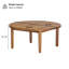 Table basse d'extérieur en bois d'acacia Rovik
