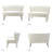 Leona Upholstered 45'' Loveseat-1047401321