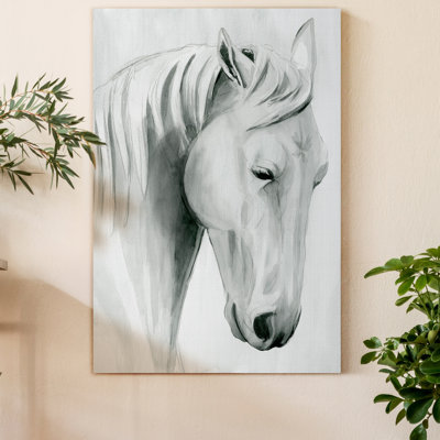 «Horse Whisper II», reproduction d'art sur toile tendue