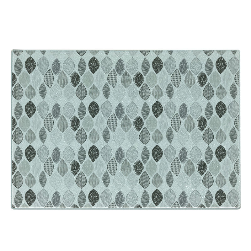 Planche à découper en verre trempé Ambesonne