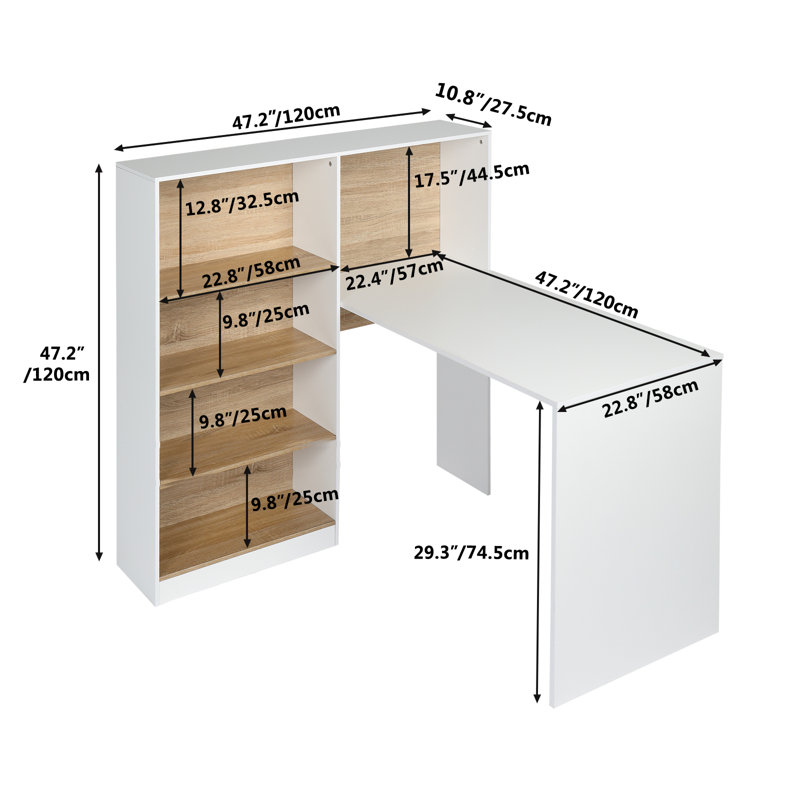 47.2 in. Writing Desk