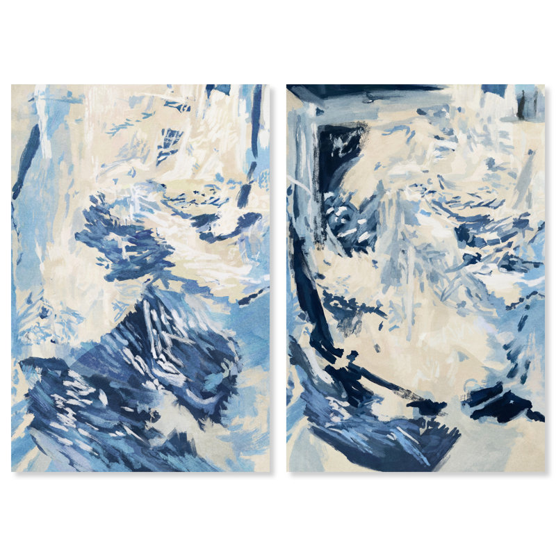Coastal Feel Set Set by Oliver Gal, 24"H x 36"W, Gallery Wrapped