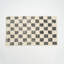 Tapis à carreaux 36 po x 24 po Checker - Élégant tapis décoratif pour le salon, la chambre à coucher
