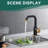 Single Handle Deck Mounted Bar Faucet Inclued Supply Lines-103535984