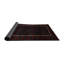Tapis noir / rouge Southwestern-428453475