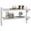 Hamida Stainless Steel Bracket Shelf-398641085
