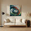 Art mural en métal Sports Soccer-1511657549