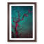 The Midnight Tree in Abstract - Picture Frame Painting Print-55611791-55611790