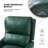 Neliyah 28.75" Wide Genuine Leather Recliner-105914583