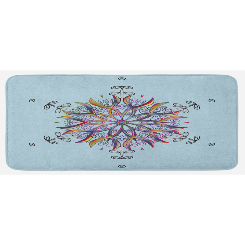 Tapis de cuisine flocon de neige