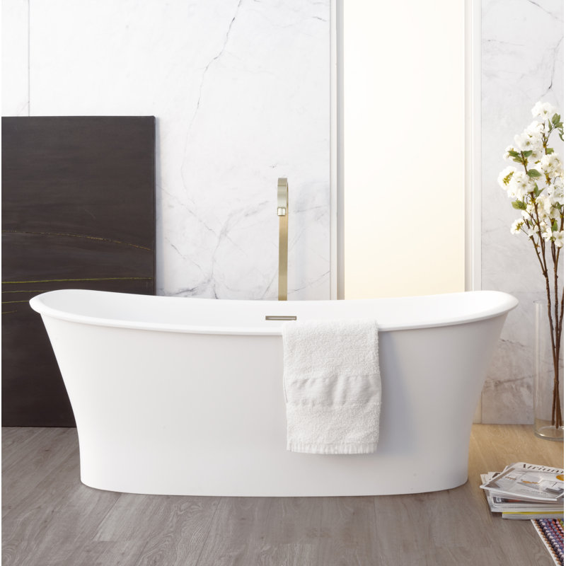 Cloud 62'' L Soaking Bathtub