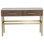 Two Drawer Rectangular Console