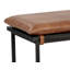 Zancor Leather Dining Bench