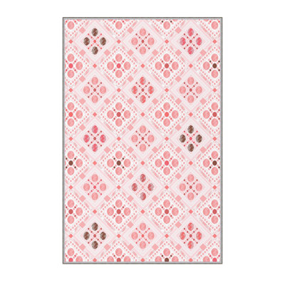 Antibacterial Hall Carpet, 3D Digital Printed, 3.3 x 9.8 Feet | 100% Polyester, 0.3 in Pile Height, PVC Non-Slip Underside | Machine Washable, Durable, Non-Slip Design for Modern Entryways & Living Spaces