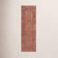 Tapis oriental rouge lavable à la machine Brixey-579049398