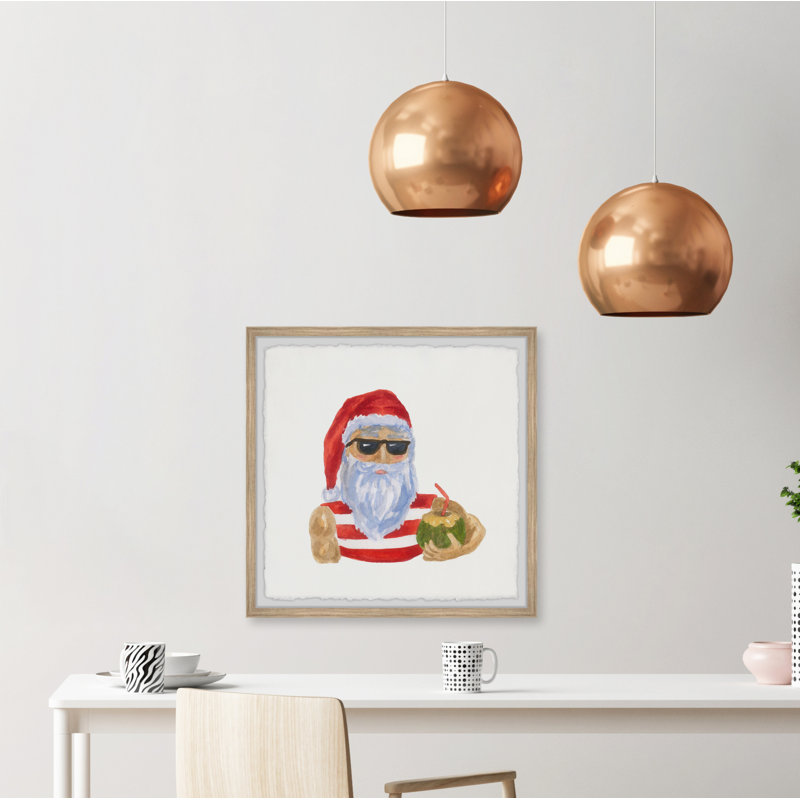 Coconut Holiday - Single Picture Frame Painting, 81cm H x 81cm W x 3.81cm D