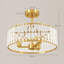 3 - Light Gold Tone Pendant