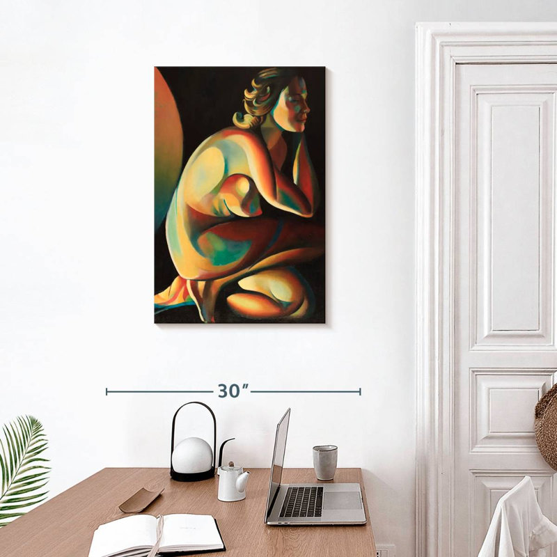 Leisha Roundism X, 30" H x 20" W
