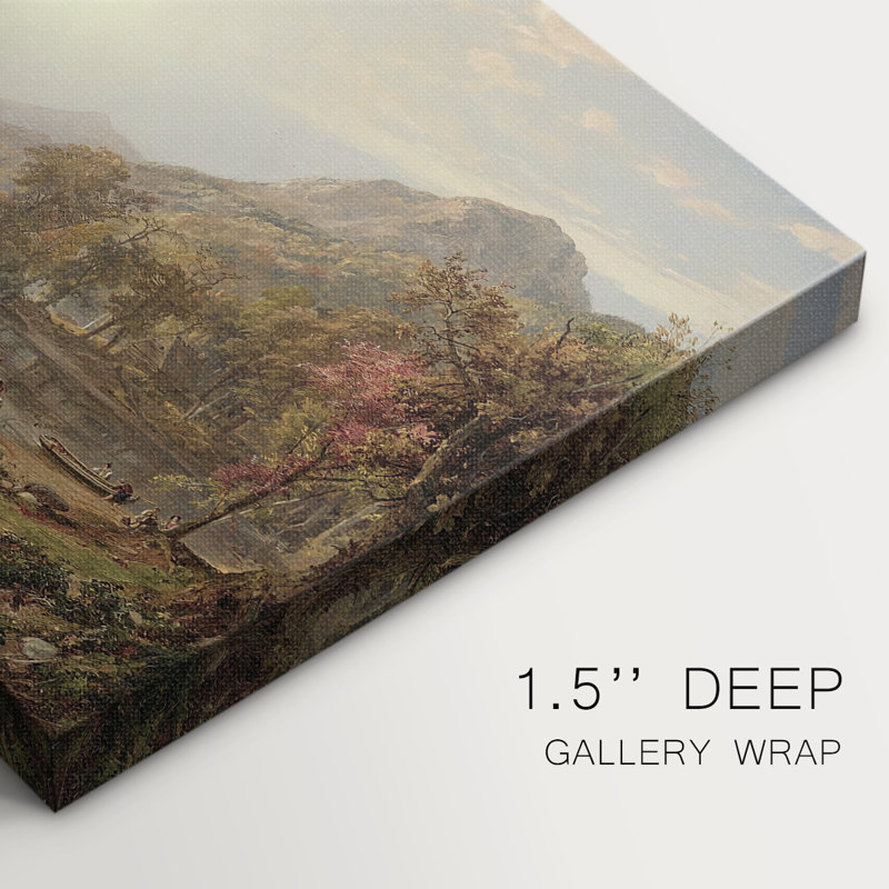 Paysages rétro-CLIV -Galerie enveloppée Cavas, 24 x 36