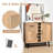 Bhawna 35.5 " L Steel Wine Bar