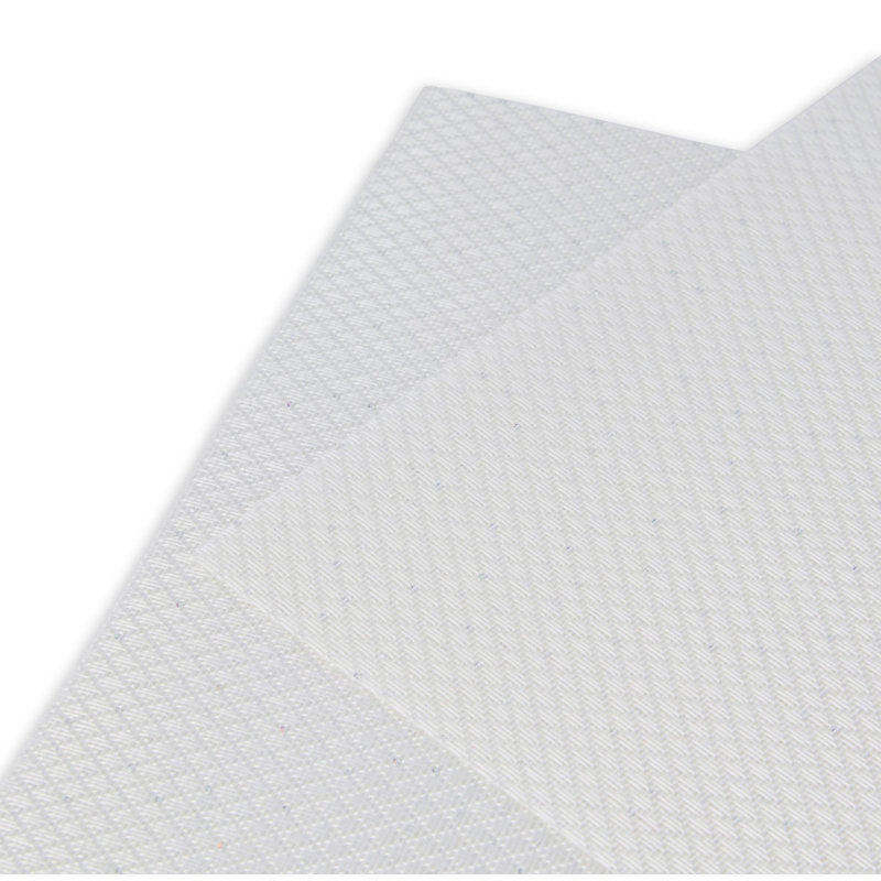 Prairieville Vinyl Rectangle Placemat, White