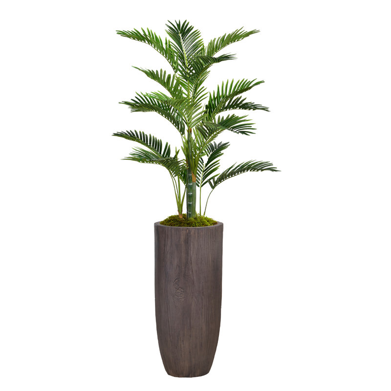 Palmier artificiel Panama Panama, Pot à fleurs 28 po