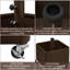 Heavy-Duty 150kg Weight Capacity Portable Umbrella Base with Wheels 