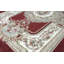 Hand-Knotted High-Quality Red and Ivory Area Rug