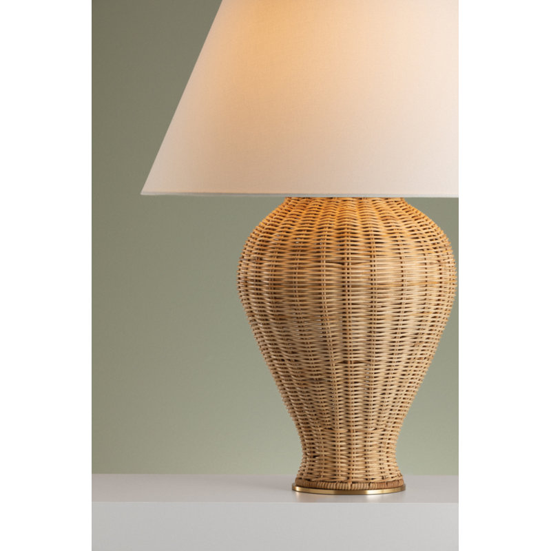 Chatsworth Table Lamp in Aged Brass by Mark D. Sikes