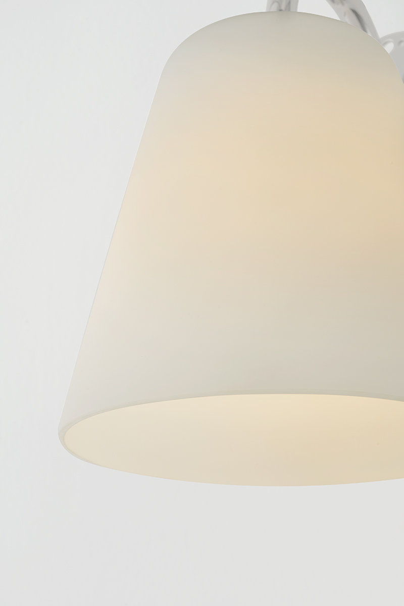 Single Light Bath Sconce, Polished Nickel