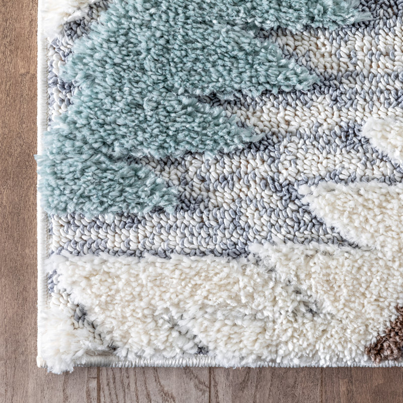 Delia Moroccan Ivory Area Rug, Rectangle 160 x 220cm
