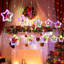 Kbndieu Christmas Decorative Led Light String Christmas Tree Snow Lights Interior Room Ambience Curtain Light-1124004616