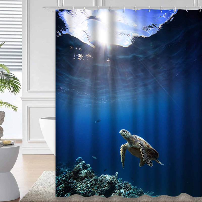 Faune sous-marine avec 12 crochets, L 72 po x l 78 po