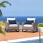 Fauteuil club d'extérieur 2 pièces Identik Sunbrella-100524669-100524672