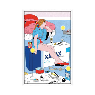 Xanax by Cosmo - Print on Canvas