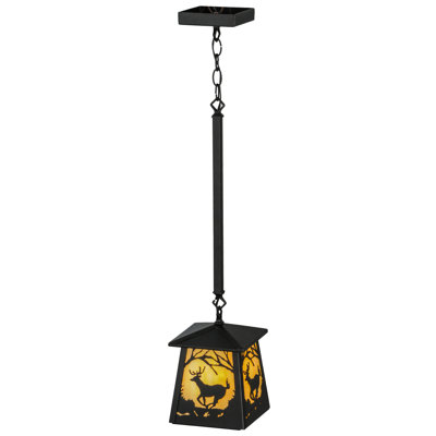 Luminaire suspendu géométrique 1 lumières lanterne