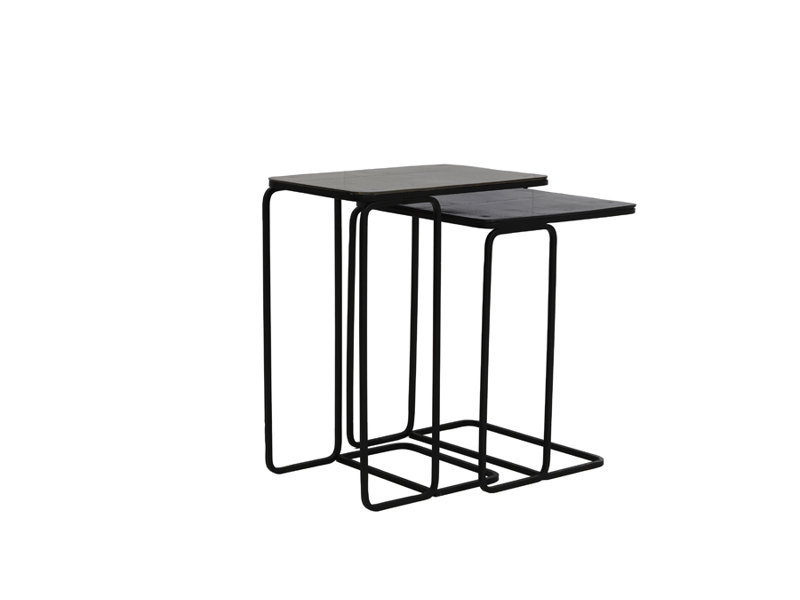 Jamer Iron Top Nesting Tables